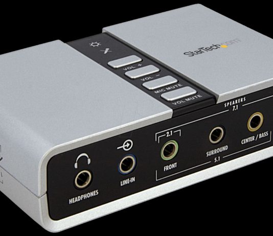 What is a sound card?