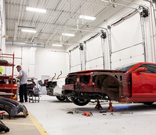 Major Repairs Done to a Car After a Collision